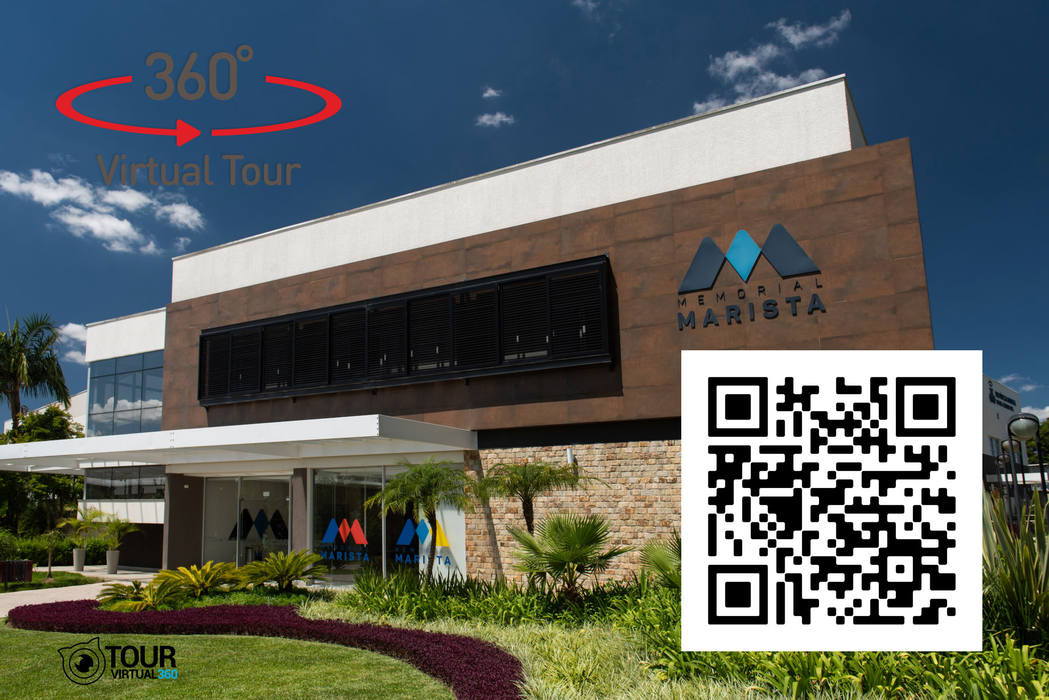 Card Aniversario Memorial QR Code V